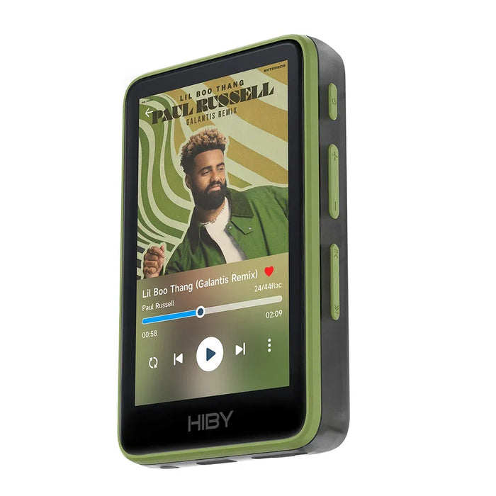 Lecteur de musique et radio, vert