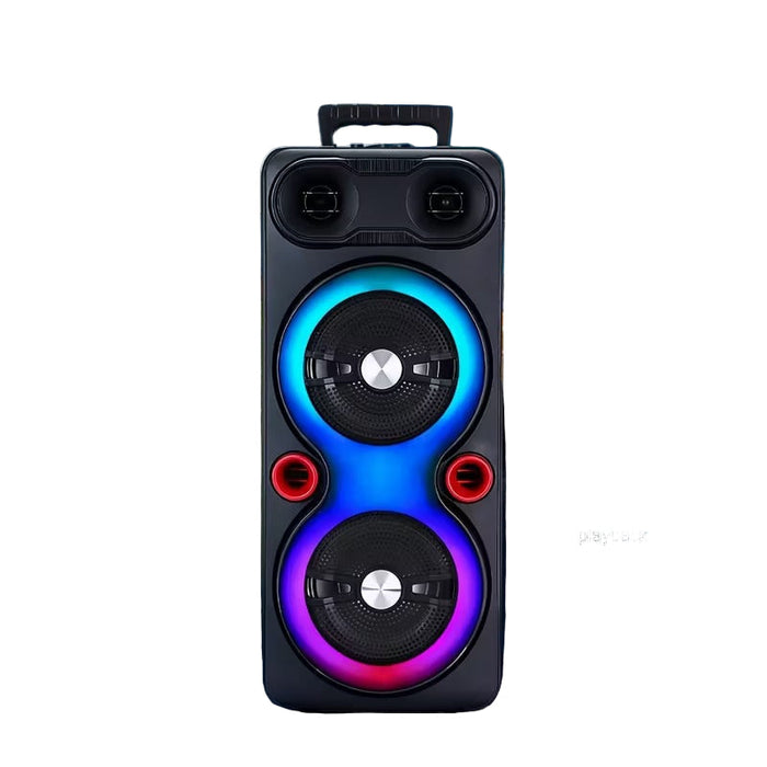 Altavoz inalámbrico para fiestas con iluminación RGB y graves