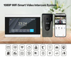 Visiophone intelligent sans fil à écran tactile