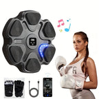 Wall-mounted smart music boxing trainer