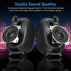 60W Gaming Bluetooth Speaker Soundbar For Pc & Tv (Black)-1