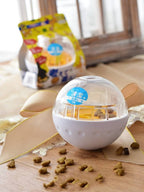 Smart dog toy ball made of flexible material