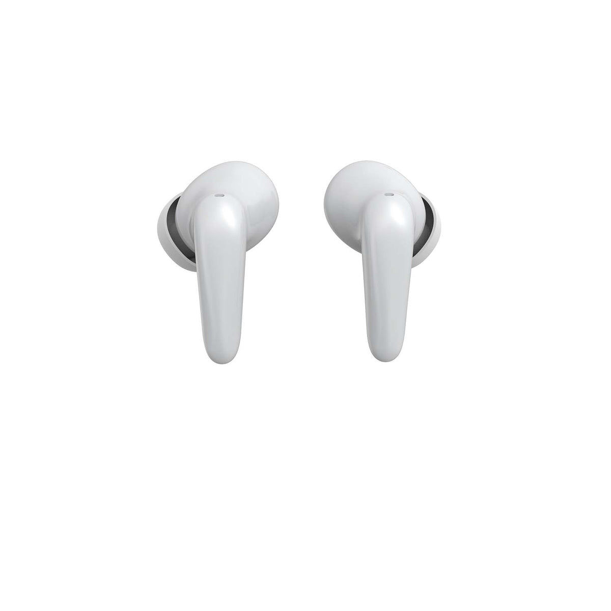 Pearl white and rose gold AIR Focus ANC wireless earbuds