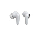 Pearl white and rose gold AIR Focus ANC wireless earbuds