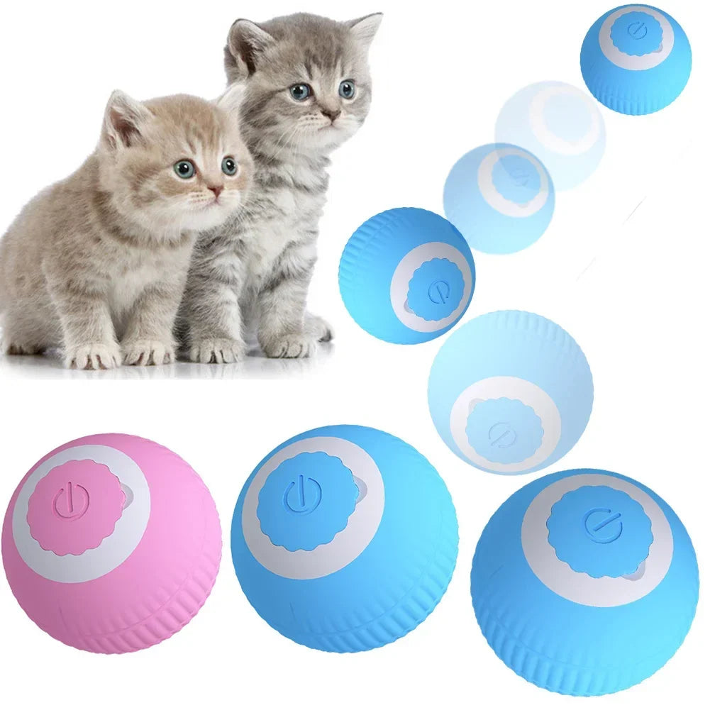 Balle interactive intelligente pour chats