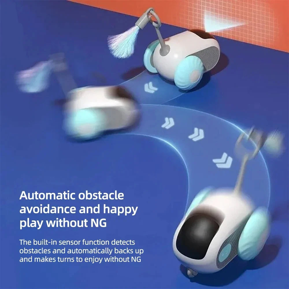 Interactive Smart Cat Car Toy-2
