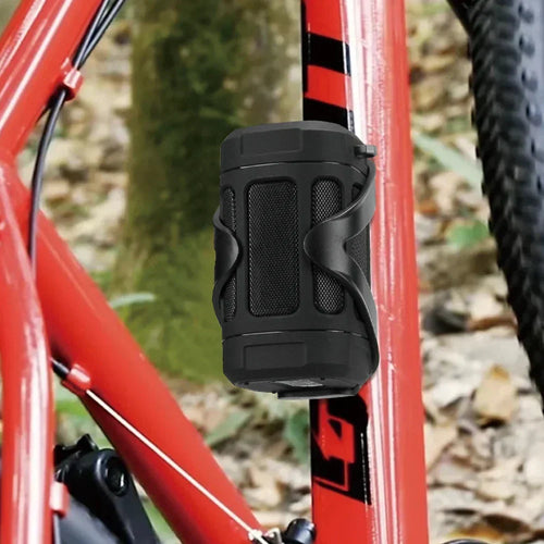 Kannettava Bluetooth-kaiutin pyöräilyyn ja ulkourheiluun