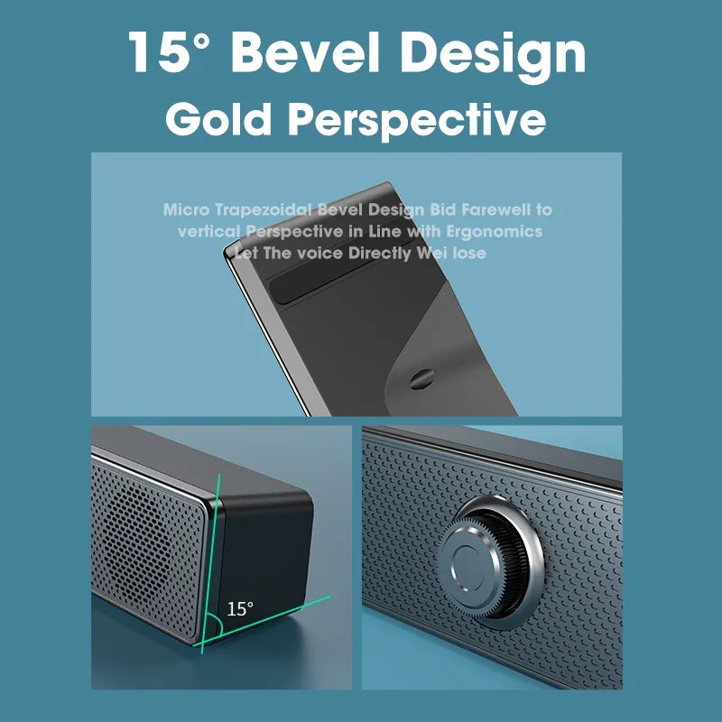 Wired PC soundbar
