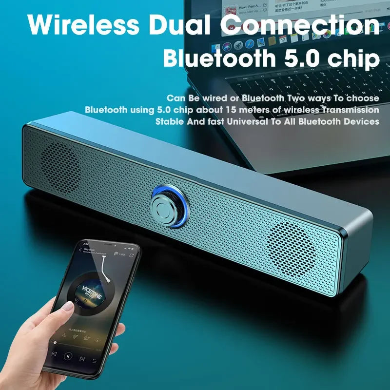 Wired PC soundbar