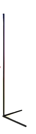 Älykäs RGB-lattiavalaisin kulmiin