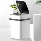 Poubelle de cuisine intelligente à ouverture tactile, 13 litres
