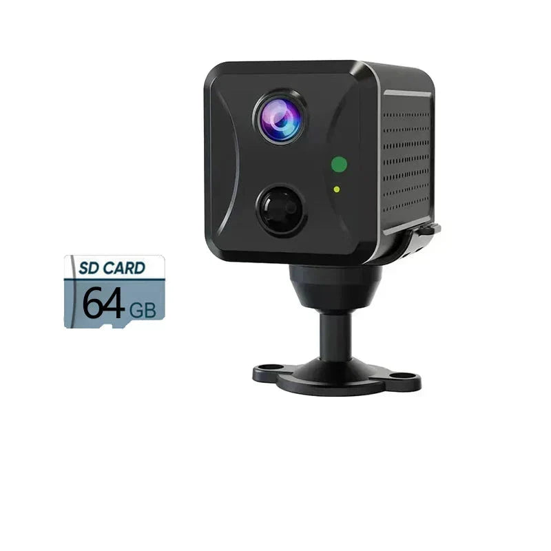 Mini 4G/Wi-Fi Ultra HD surveillance security camera