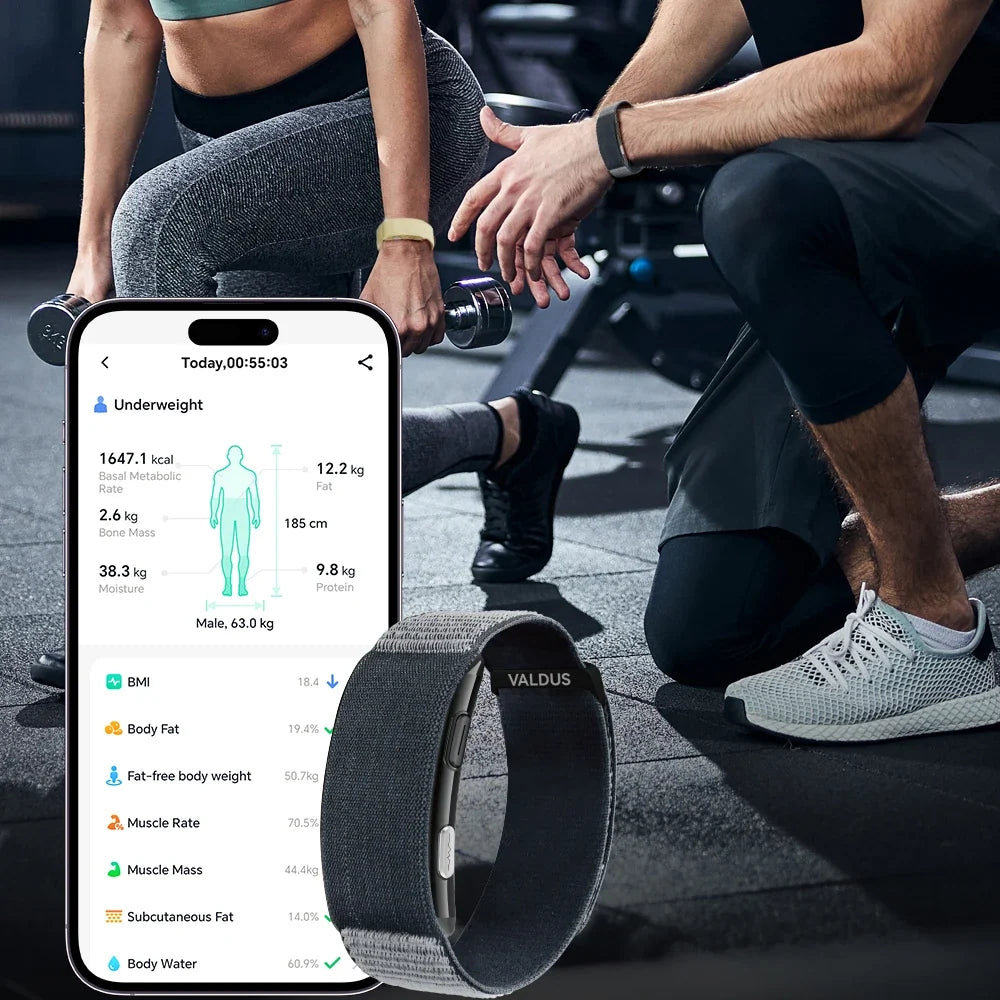 Bracelet connecté VALDUS VITRO avec fonction ECG