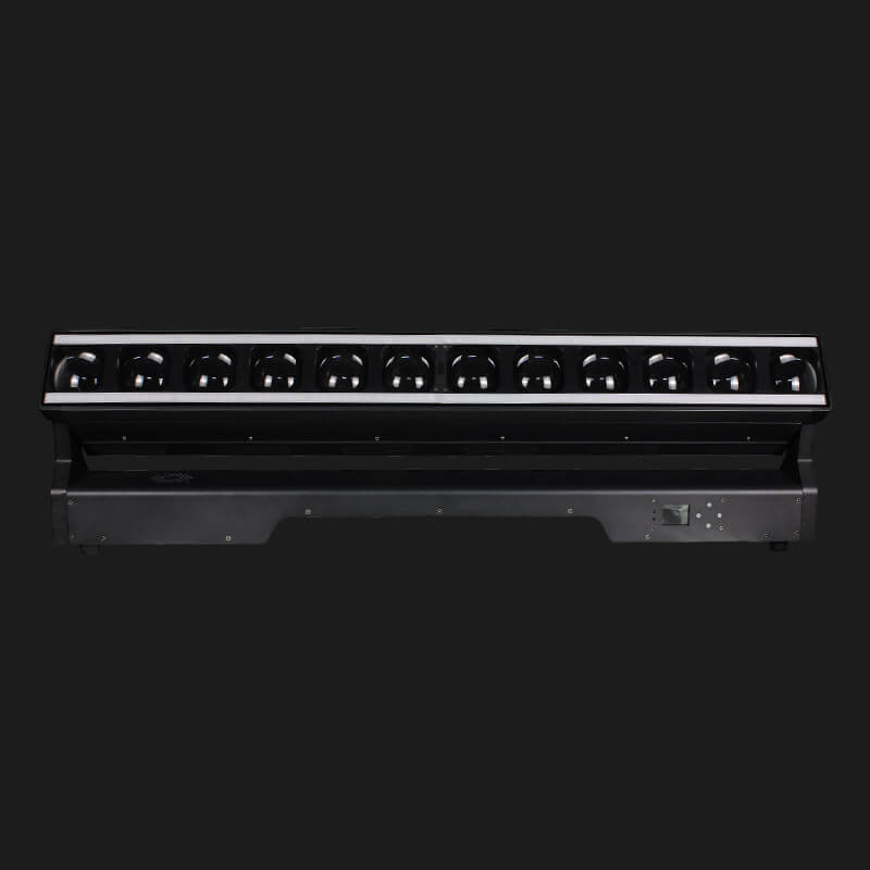 Liikkuva LED-valopalkki N2 DMX 12 × 40 W lavoille ja DJ-käyttöön