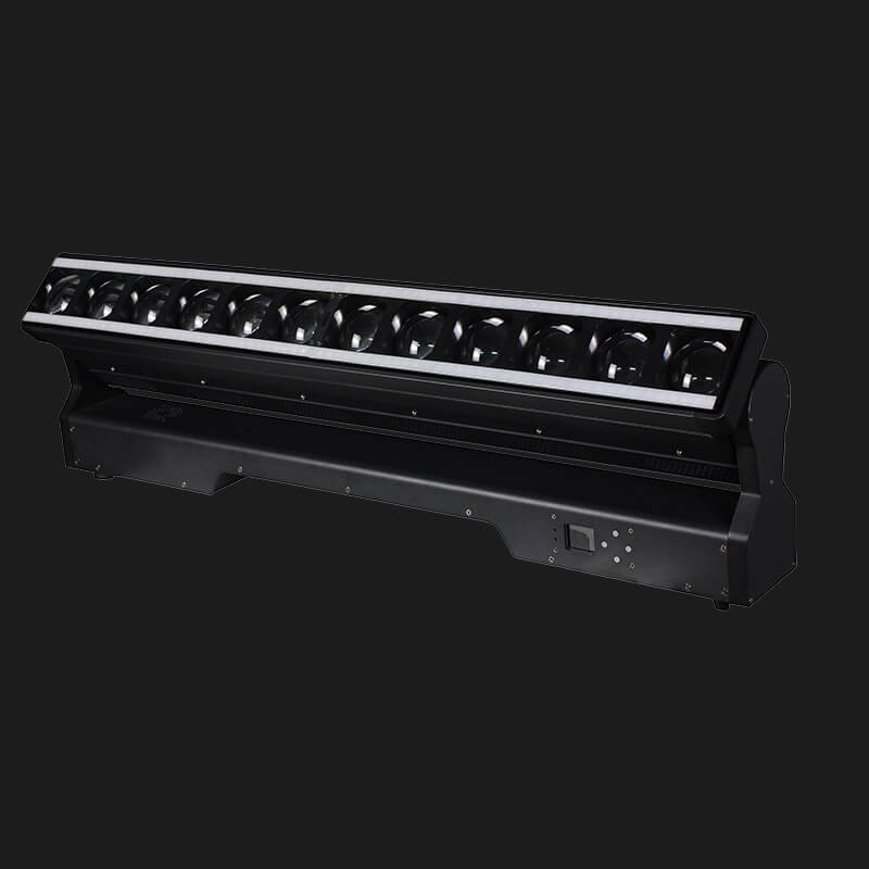 Liikkuva LED-valopalkki N2 DMX 12 × 40 W lavoille ja DJ-käyttöön