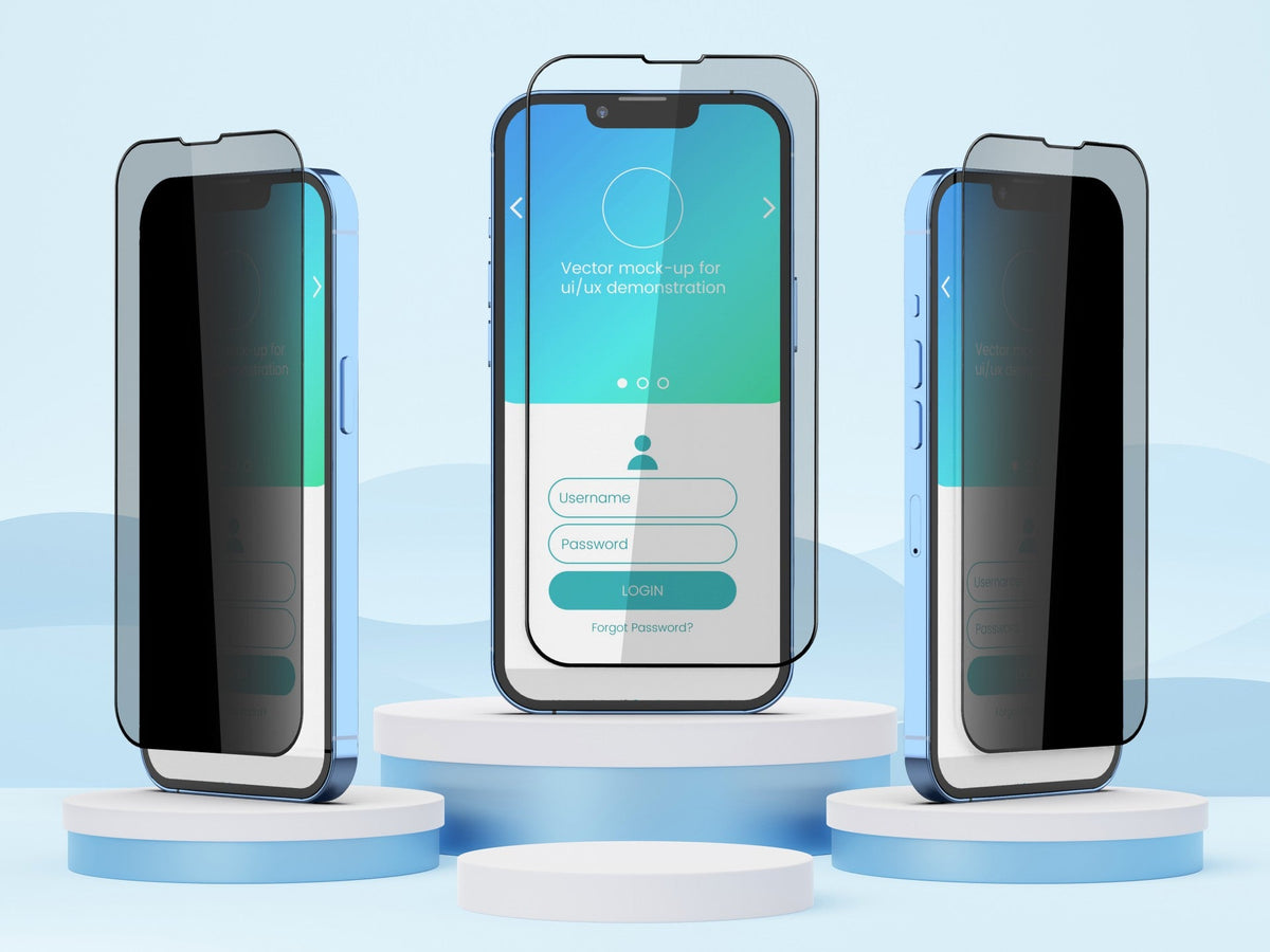 Protection d’écran de confidentialité Techancy KV1600 pour iPhone 13 Pro Max
