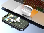 Techancy TWS KP2715 Bluetooth 5.4 -kuulokkeet HD-mikrofonilla, valkoiset