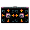 Two-player dance mat with motion sensor