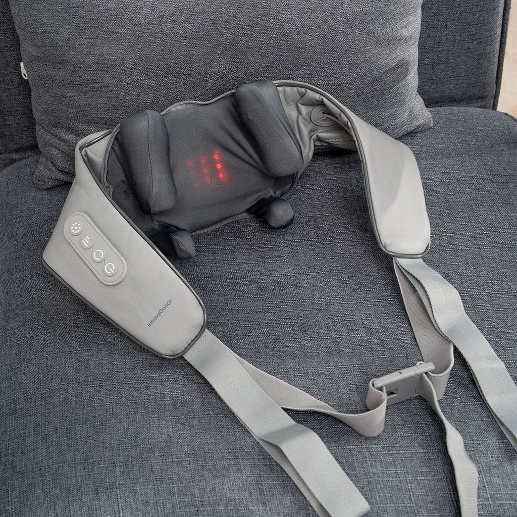 Masseur rechargeable 6D pour le cou et le dos Silax InnovaGoods